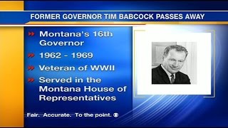 Former Montana Gov. Tim Babcock dies at 95