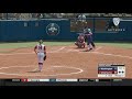 highlights washington softball shuts out reigning champion oklahoma