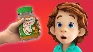 Vitaminas! | Los Fixis | Dibujos animados para niños | #Vitaminas