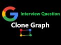 Clone Graph - Depth First Search - Leetcode 133