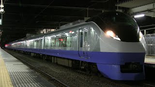 ＪＲ常磐線　水戸駅　Ｅ６５７系「青色」（ときわ）