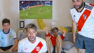 La Mejor Reacción ( VIDEO BORRADO)   Perú vs Chile   Los Displicentes   Argentina