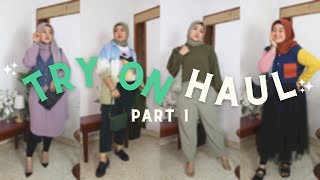 TRY ON HAUL FASHION ALA BIYA! #OOTDBeYeah