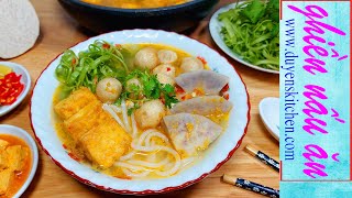 Cách Nấu Bún Chao Khoai Môn | Bún Chay | Món Ăn Chay By Duyen's Kitchen | Ghiền nấu ăn