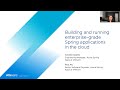 Building and running enterprise-grade Spring applications in the cloud  | ODFP08
