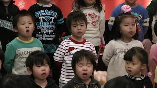 2009年12月19日　博栄保育園　クリスマス発表会「大きな声で」