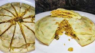 CHATTIPATHIRI / എളുപ്പത്തിൽ ഒരു ചട്ടിപ്പത്തിരി / chicken stuffed layered pastry