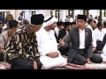 Presiden Jokowi Salat Tarawih dan Hadiri Zayed Humanitarian Day, Surakarta, 10 April 2023