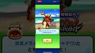 炎炎メラメライオンGET #ぷにぷに