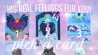 💕 HIS/ HER REAL FEELINGS FOR YOU! Find out the truth of your connection! / PICK A CARD / Tarot Love