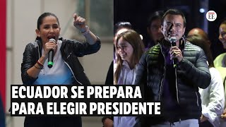 Elecciones en Ecuador: Daniel Noboa y Luisa González cierran sus campañas | El Espectador