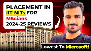 MSc 2024-25 Placements 📊 vs Last Year | IITs \u0026 NITs MSc Placement