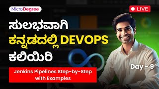 DevOps Live Class 9: Jenkins Pipelines Step-by-Step with Examples