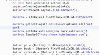 Android Application Development Tutorial 92 WebView Settings YouTube