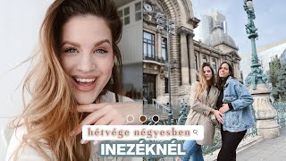 VLOG: Egy hétvége négyesben Inezéknél // otthoni chill, bográcsozás, Bukarest │ Karin Dragos