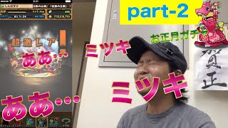 【パズドラ】お正月だからお正月カンナ絶対引くカンナ part2【お正月ガチャ】