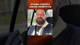 Komedyen Gökhan Ünver İstanbul taksisi ile Ankara taksisini kıyasladı #shorts