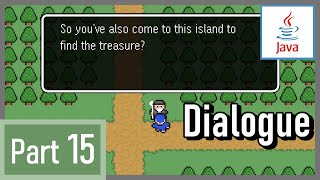 Dialogues - How to Make a 2D Game in Java #15