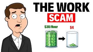 The Work Scam Why Your $30Hour Job Pays You $4