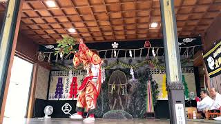 福良天満宮夏季大祭（2022.07.24）重岡岩戸神楽保存会／天孫降臨