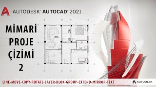 AUTOCAD PLAN ÇİZİMİ l EN KOLAY PLAN ÇİZİMİ l MİMARLIK ÖĞRENCİLERİ İÇİN