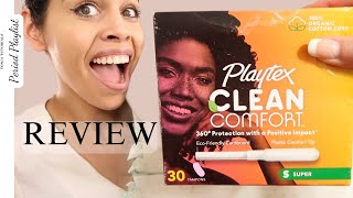 CLEAN COMFORT TAMPONS REVIEW