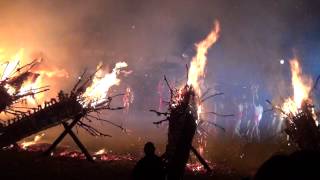 勝部神社の火祭り