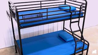 Dallas Single Over Double Bunk Bed