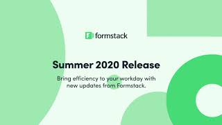 Summer 2020 Release | Formstack