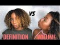 Simple wash and go's Volume vs. Definition