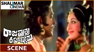 Rajaputra Rahasyam Movie || Balayya & His Wife Love Scene || N. T. Rama Rao