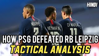 PSG Vs RB Leipzig 3-0 Tactical Analysis | PSG VS RB Leipzig Champions League Semifinals 2020