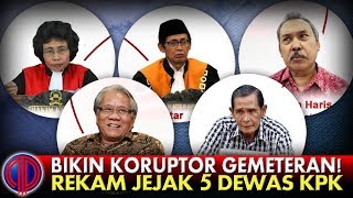 Bikin Korruptor Gemeteran! Inilah Rekam Jejak 5 Dewas KPK