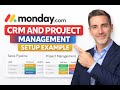 How To Setup Your Monday.com CRM and Project Management  (Monday.com Tutorial)