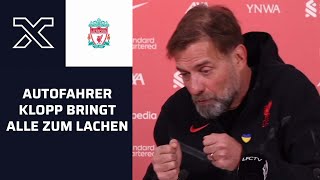 Autounfall? 😳 So cool berichtet nur Jürgen Klopp 😅 | FC Liverpool