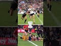 Sattler vs Edwards | Iconic Grand Final tackles #NRL #NRLGF #shorts #GrandFinal