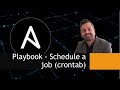 Schedule a job crontab