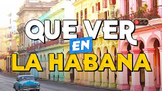 🧳️ TOP 10 Que Ver en La Habana ✈️ Guía Turística Que Hacer en La Habana