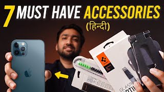 Top 7 Best iPhone Accessories⚡️iPhone 12 | iPhone 13⚡️MUST HAVE for iPhone | Hindi
