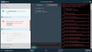 13 - Browser Compatibility and Transpilation + Modules - Javascript - Codecademy