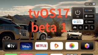 Hands-on the tvOS17 beta1 , Apple TV is about to usher in an epic burst function (CC subtitles)