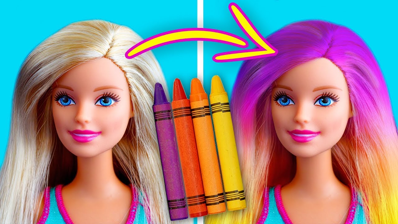 27 AMAZING IDEAS FOR YOUR BARBIE - YouTube