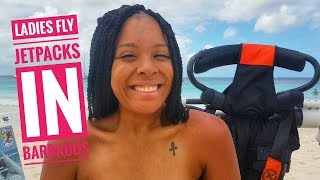 TRAVEL GIRL FLIES JETPACK IN BARBADOS | Top Travel Destinations of 2018