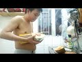 kenny切哈密瓜 kenny show you how to cut cantaloupe cantonese