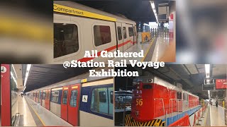 [All Gathered!!!] MTR 45th Anniversary Station Rail Voyage Exhibition At Hung Hom Station!!!