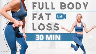 Full Body FAT LOSS | 30 MINUTES To Lean Out | Rebecca Louise