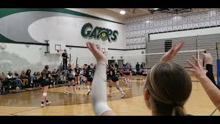 Jr. Cascades vs T2. Set 1. February 9th.