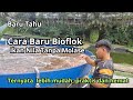 Budidaya ikan nila di kolam terpal bulat sistem Bioflok tanpa gunakan molase