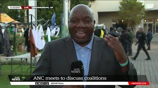 ANC President Ramaphosa to announce decisions from the coalition talks meeting: Mzwandile Mbenje