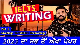 IELTS Writing Task 2 II Advantages Outweigh Disadvantages II 9Band II Line by Line Teaching by Raman